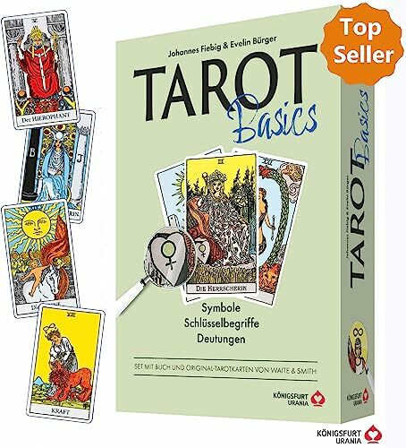 Tarot Basic Waite - Symbole, Schlüsselbegriffe, Deutungen: Set mit Buch und Original-Tarotkart...
