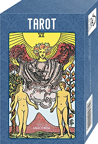 Tarot: Das klassische Jugendstil-Tarot auf Deutsch. Tarotkarten im praktischen Format. Spirituelles Tool für Persönlichkeitsentwicklung. Das Kult-Deck für Tarot-Einsteiger und Erfahrene im Kartenlegen von Anaconda Verlag