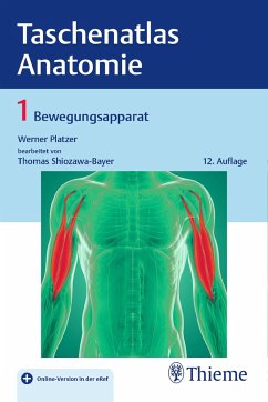 Taschenatlas Anatomie 01: Bewegungsapparat von Thieme, Stuttgart