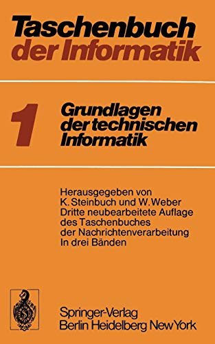 Taschenbuch der Informatik: Band I: Grundlagen der technischen Informatik (German Edition) von Springer