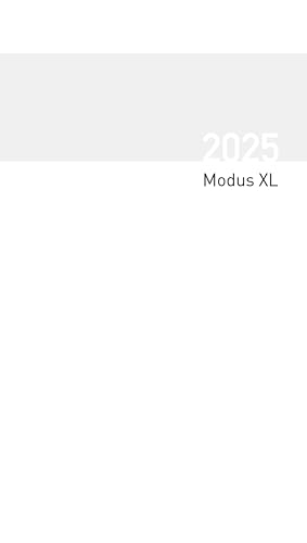 Taschenkalender Modus XL geheftet Einlage 2025: Kalendereinlage für Taschenkalender Modus XL geheftet von Korsch Verlag