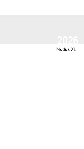 Taschenkalender Modus XL geheftet Einlage 2026: Kalendereinlage für Taschenkalender Modus XL geheftet von Korsch Verlag
