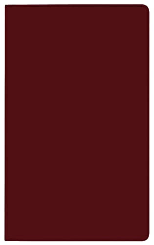 Taschenkalender Modus XL geheftet PVC burgund 2026: Terminplaner mit Wochenkalendarium. Buchkalender - wiederverwendbar. 1 Woche 2 Seiten. 8,7 x 15,3 cm von Korsch Verlag