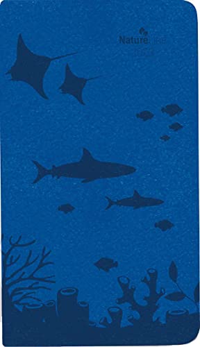 Taschenkalender Nature Line Ocean 2023 - Taschen-Kalender 9x15,6 cm - 1 Woche 2 Seiten - 128 Seiten - Umwelt-Kalender - mit Hardcover - Alpha Edition