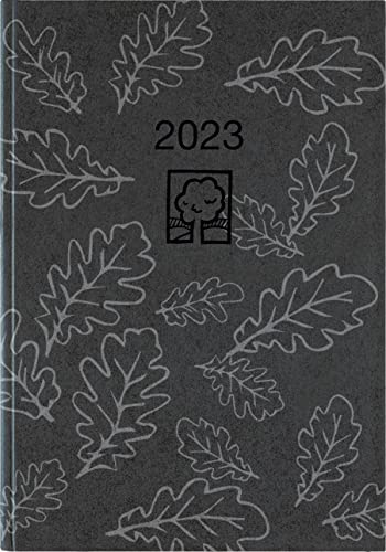 Taschenkalender schwarz 2023 - Bürokalender 10,2x14,2 - 1 Tag auf 1 Seite - robuster Kartoneinband - Stundeneinteilung 7-19 Uhr - Blauer Engel - 610-0721 Taschenkalender schwarz 2023 - Bürokalender 10,2x14,2 - 1 Tag auf 1 Seite - robuster Kartoneinband - Stundeneinteilung 7-19 Uhr - Blauer Engel - 610-0721