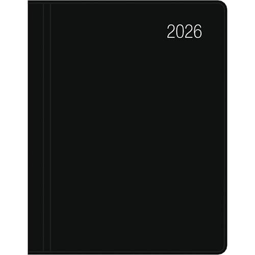 Taschenkalender schwarz 2026 - Büro-Kalender 8,3x10,7- 1W/2S - flexibler Kunststoffeinband - 660-1020 Taschenkalender schwarz 2026 - Büro-Kalender 8,3x10,7- 1W/2S - flexibler Kunststoffeinband - 660-1020