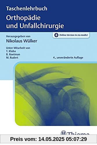 Taschenlehrbuch Orthopädie und Unfallchirurgie