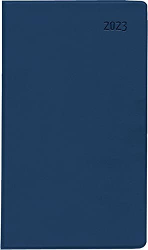 Taschenplaner Leporello PVC blau 2023 - Bürokalender 9,5x16 cm - 1 Monat auf 2 Seiten - separates Adressheft - faltbar - Notizheft - 510-1015 Taschenplaner Leporello PVC blau 2023 - Bürokalender 9,5x16 cm - 1 Monat auf 2 Seiten - separates Adressheft - faltbar - Notizheft - 510-1015