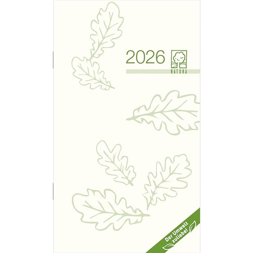 Taschenplaner Recycling 2026 - Bürokalender 8,8x15,2 cm - 1 Monat auf 2 Seiten - separates Adressheft - faltbar - Notizheft - Blauer Engel - 520-0700 Taschenplaner Recycling 2026 - Bürokalender 8,8x15,2 cm - 1 Monat auf 2 Seiten - separates Adressheft - faltbar - Notizheft - Blauer Engel - 520-0700 von ZETTLER Kalender