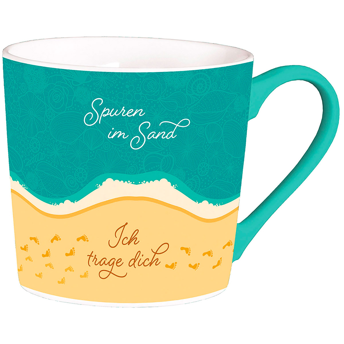 Tasse »Spuren im Sand« Tasse »Spuren im Sand« von Verlag Hintermann