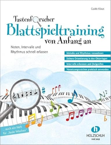 Tastenforscher - Blattspieltraining von Anfang an: Noten, Intervalle und Rhythmus schnell erfassen Tastenforscher - Blattspieltraining von Anfang an: Noten, Intervalle und Rhythmus schnell erfassen