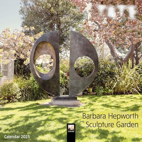 Tate: Barbara Hepworth Sculpture Garden Mini Wall Calendar 2025 (Art Calendar) von Flame Tree Publishing