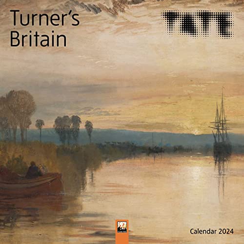 Tate: J.M.W. Turner – William Turner in der Tate Gallery 2024: Original Flame Tree Publishing-Kalender [Kalender] (Wall-Kalender) von Brown Trout-Auslieferer Flechsig