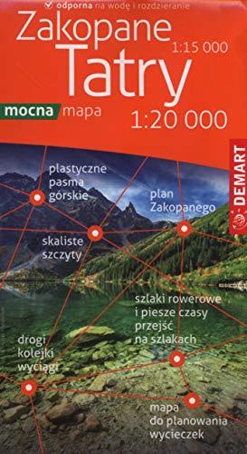 Tatry Zakopane Mapa turystyczna 1:20 000 von Demart