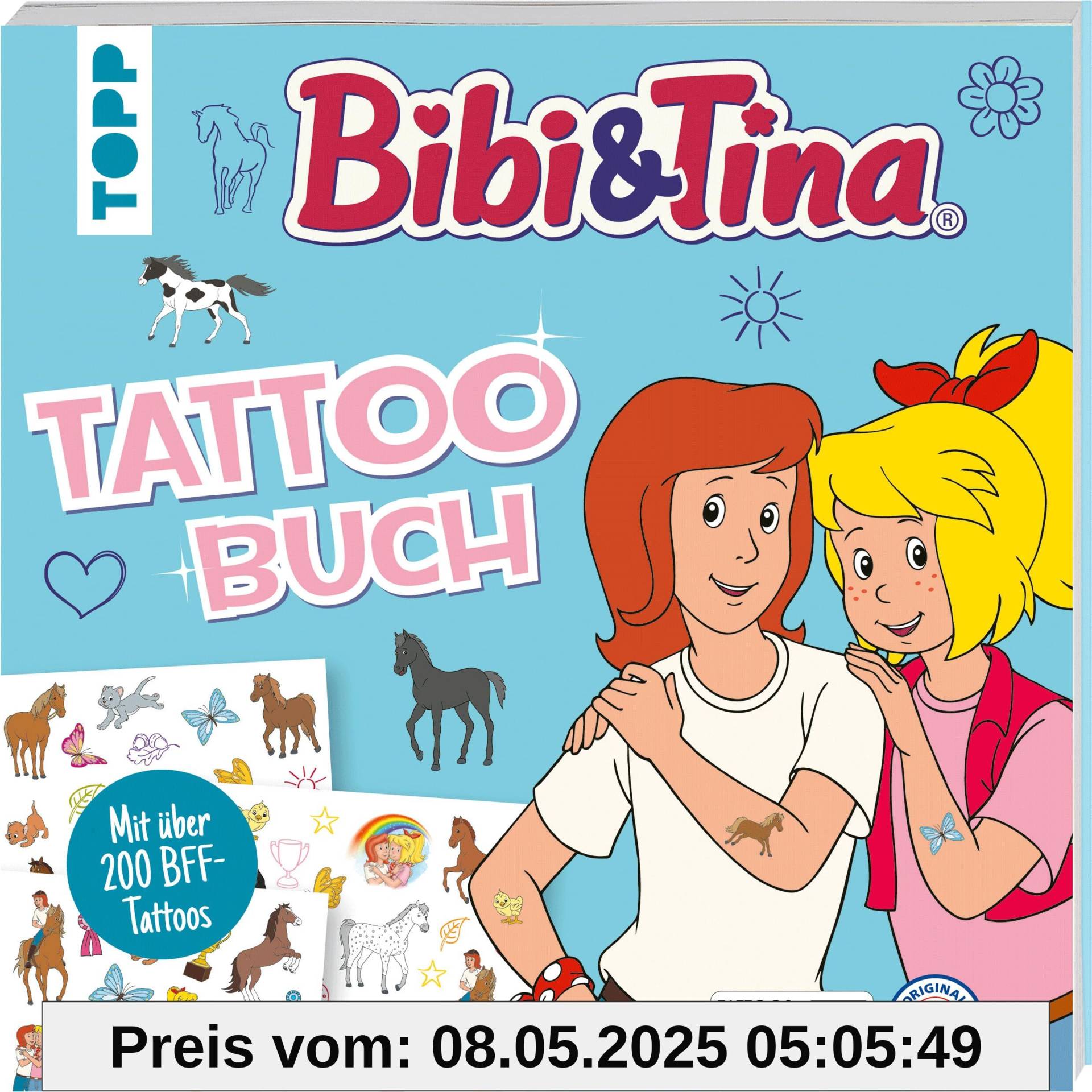 Tattoobuch Bibi & Tina: Mit über 200 BFF-Tattoos