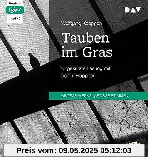 Tauben im Gras: Ungekürzte Lesung mit Achim Höppner (1 mp3-CD): Ungekrzte Lesung mit Achim Hppner (1 mp3-CD)