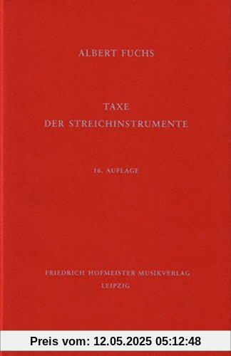 Taxe der Streichinstrumente