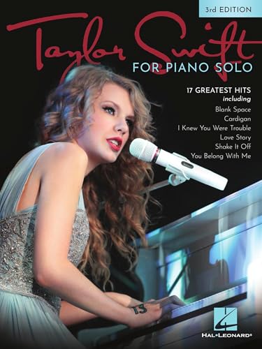 Taylor Swift for Piano Solo: 17 Greatest Hits