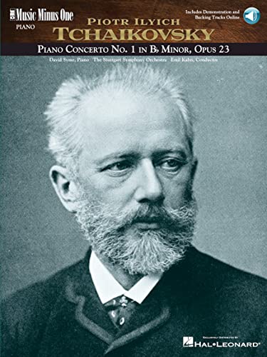 Tchaikovsky - Concerto No. 1 in B-Flat Minor, Op. 23: 2-CD Piano Play-Along Pack (Music Minus One Piano)