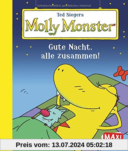 Ted Siegers Molly Monster: Gute Nacht, alle zusammen