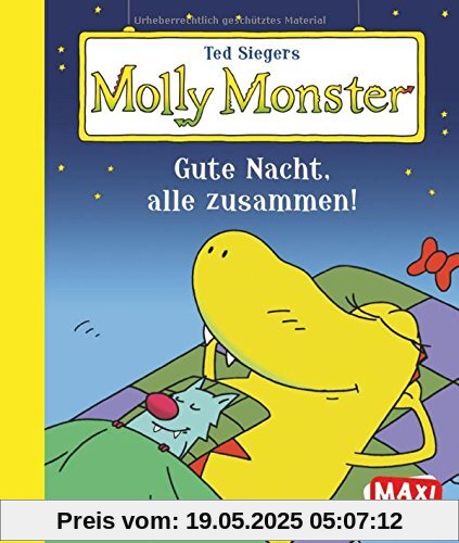 Ted Siegers Molly Monster: Gute Nacht, alle zusammen