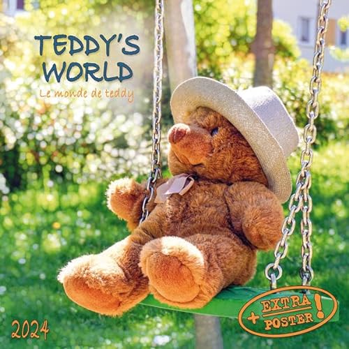 Teddy's World 2024: Kalender 2024 (Artwork Edition) von Tushita PaperArt