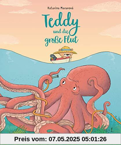 Teddy und die große Flut: Bilderbuch zum Vorlesen für Kinder ab 3 Jahre