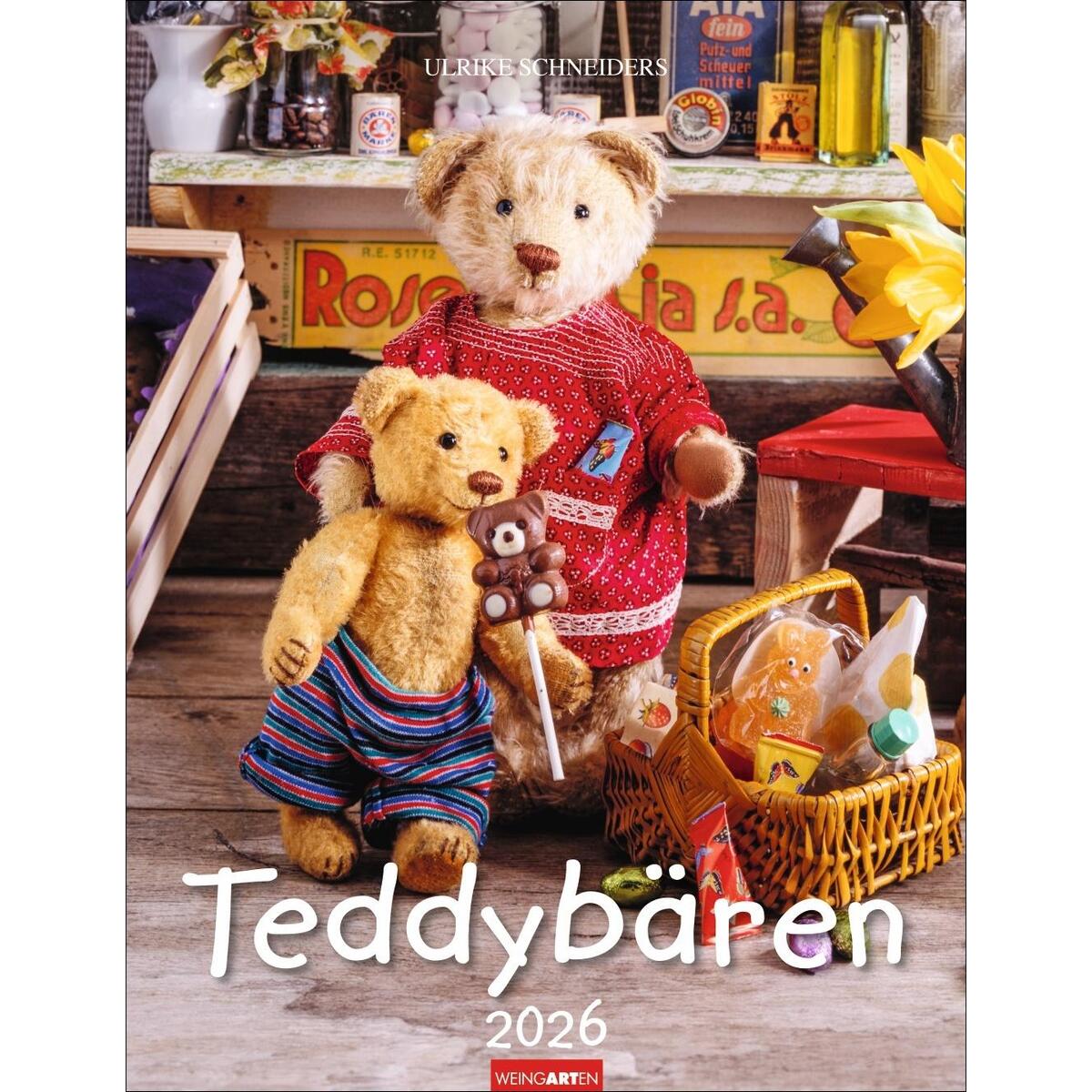 Teddybären Kalender 2026 Teddybären Kalender 2026 von Weingarten