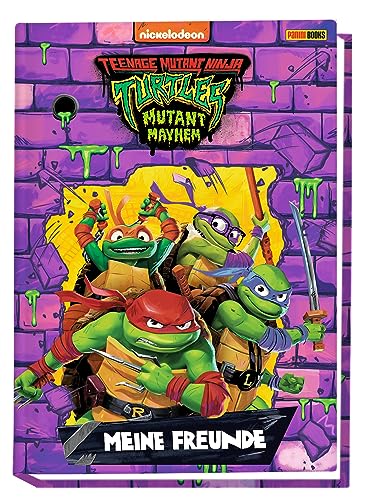 Teenage Mutant Ninja Turtles: Mutant Mayhem - Meine Freunde: Freundebuch von Panini