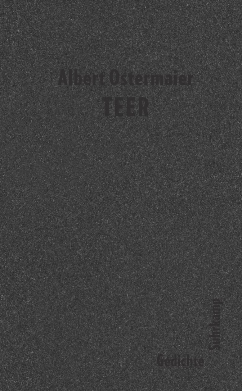 Teer von Suhrkamp Verlag