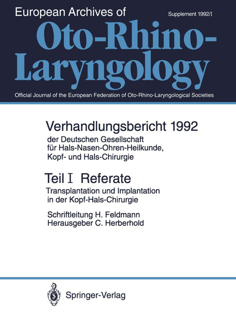 Teil I: Referate von Springer Berlin Heidelberg