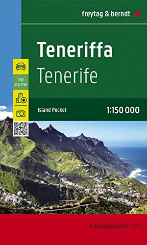 Teneriffa, Straßenkarte 1:150.000, freytag & berndt: Island Pocket + The Big Five (freytag & berndt Auto + Freizeitkarten) von Freytag + Berndt