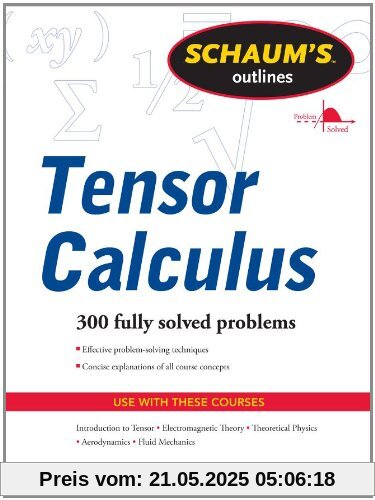 Tensor Calculus (Schaum's Outlines)