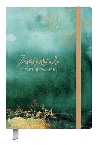 Terminkalender Campus Smaragd 18 Monate 2026/2027: Terminplaner 13 x 18,5 cm I Kalendarium von Oktober 2025 bis März 2027 I Platz für Notizen und Lesezeichenband von Korsch Verlag