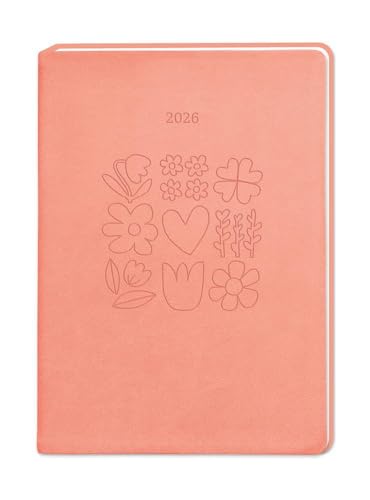 Terminplaner Lederlook 2026 Peach: Terminplaner Lederlook A6 Terminplaner Lederlook 2026 Peach: Terminplaner Lederlook A6 von Grafik Werkstatt "Das Original"