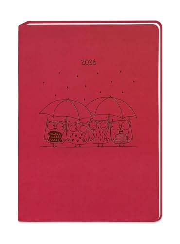 Terminplaner Lederlook 2026 Rot: Terminplaner Lederlook A6 Terminplaner Lederlook 2026 Rot: Terminplaner Lederlook A6 von Grafik Werkstatt "Das Original"