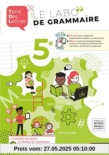 Terre des Lettres 5ème - Cahier de Français - 2020