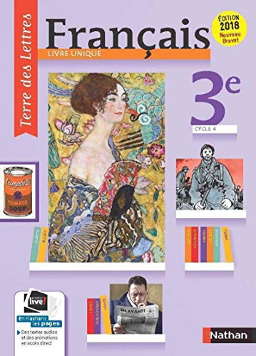 Terre des Lettres Français 3e - Manuel élève 2017