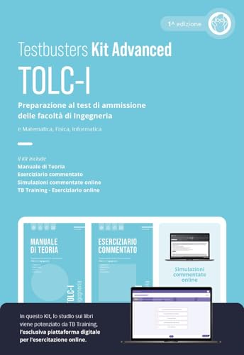 Testbusters TOLC-I - Kit advanced. Preparazione al test di ammissione delle facoltà di Ingegneria. Con TB training. Con simulazioni commentate Testbusters TOLC-I - Kit advanced. Preparazione al test di ammissione delle facoltà di Ingegneria. Con TB training. Con simulazioni commentate von Testbusters