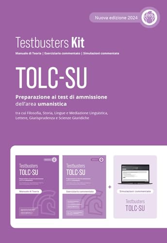 Testbusters TOLC-SU. Preparazione al test di ammissione dell'area umanistica. Kit. Nuova ediz.