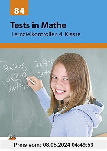 Tests in Mathe - Lernzielkontrollen 4. Klasse