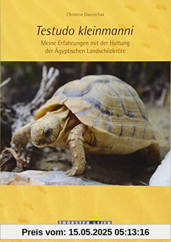 Testudo kleinmanni: Meine Erfahrungen mit der Haltung der Ägyptischen Landschildkröte