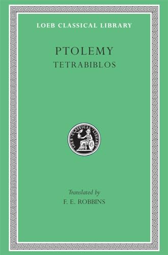 Ptolemy Tetrabiblos (Loeb Classical Library #435)