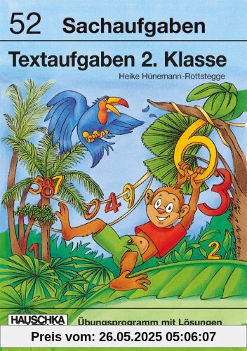 Textaufgaben 2. Klasse. Sachaufgaben