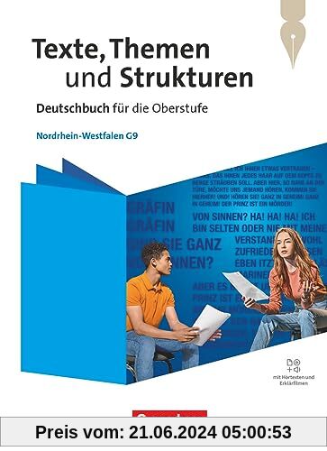 Texte, Themen und Strukturen - Nordrhein-Westfalen 2024: Schulbuch - Mit Hörtexten und Erklärfilmen
