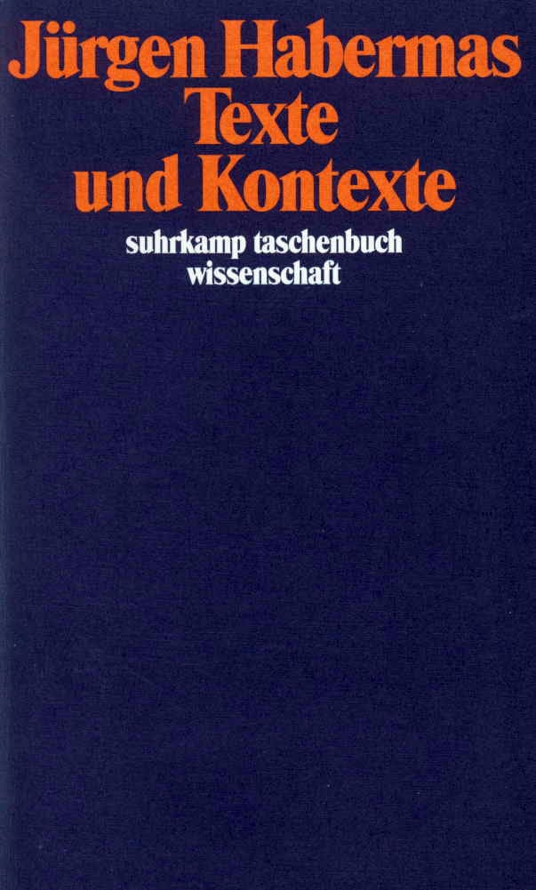Texte und Kontexte von Suhrkamp Verlag