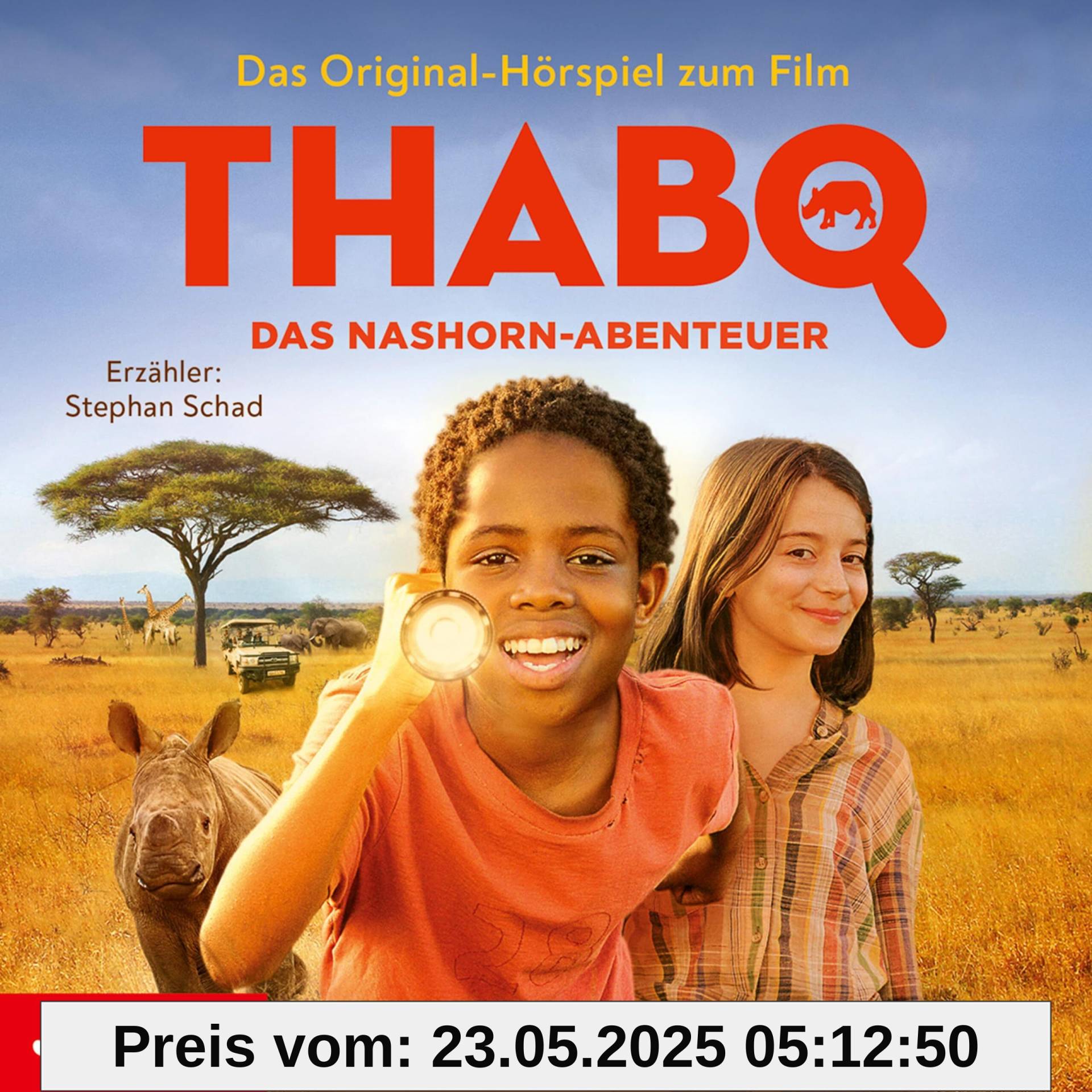 Thabo. Das Nashorn-Abenteuer. Das Original-Hörspiel zum Film