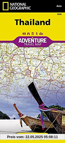 Thailand: NATIONAL GEOGRAPHIC Adventure Maps