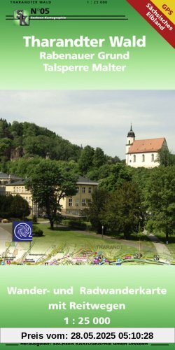 Tharandter Wald und Rabenauer Grund: Wander- und Radwanderkarte mit Reitwegen 1:25 000 wetterfest und reißfest GPS-fähig Tharandter Wald und Rabenauer Grund: Wander- und Radwanderkarte mit Reitwegen 1:25 000 wetterfest und reißfest GPS-fähig