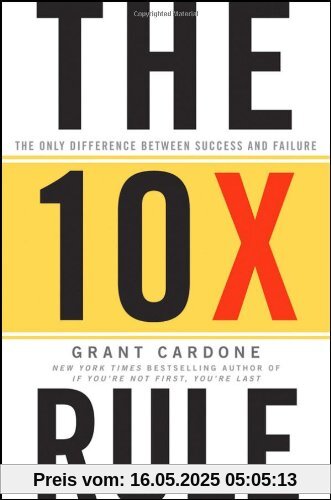 The 10X Rule: The Only Difference Between Success and Failure